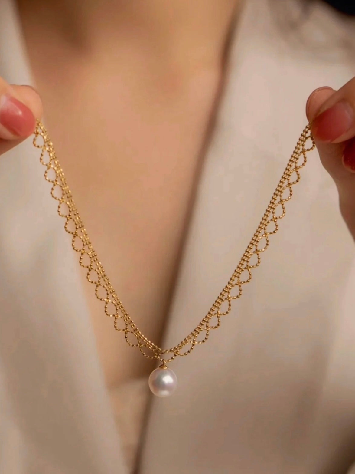 Vianne Necklace | 24k Gold Plated