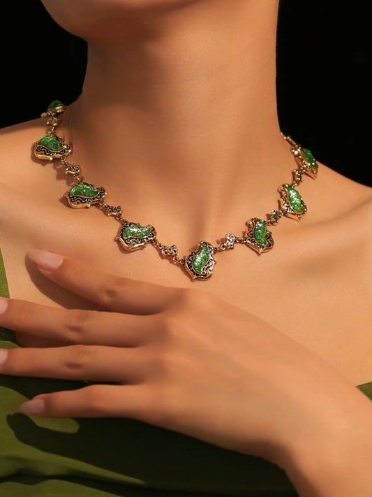 Silas Necklace | 24k Gold Plated