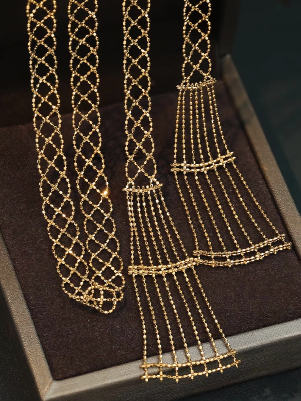 Camelia Necklace | 24k Gold Plated